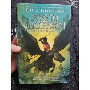Rick Riordan The Titans Curse Percy Jackson and the Olympians Book 3 Hardcover